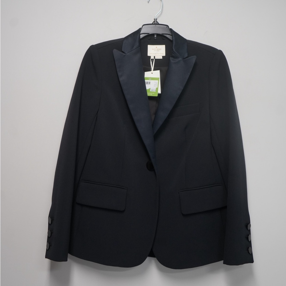 Elegant Black Blazer by Kate Spade